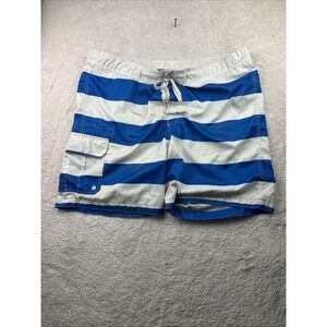 Men's Merona Swim Shorts Grey Size XXL‎ 44-46 With Lining